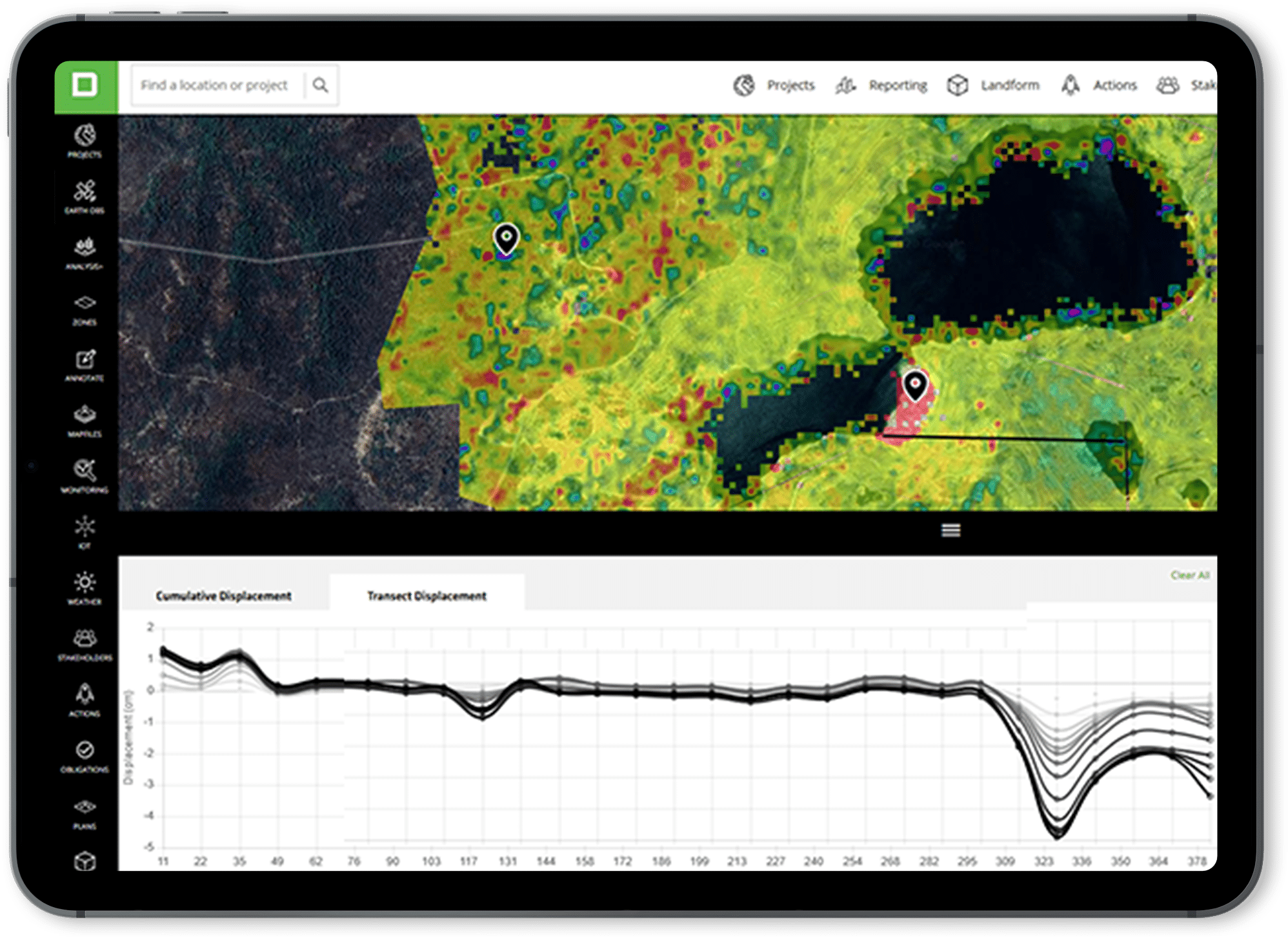 InSAR - Decipher Tailings Monitoring - Wesfarmers